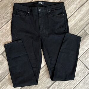 Paige Hoxton Ultra Skinny high rise jean Black size 31 Sku: 1563521-2139